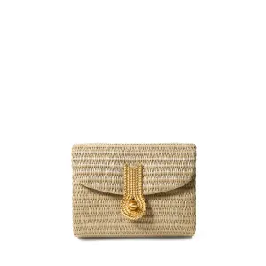 QUEEN MICRO TAUPE STRAW