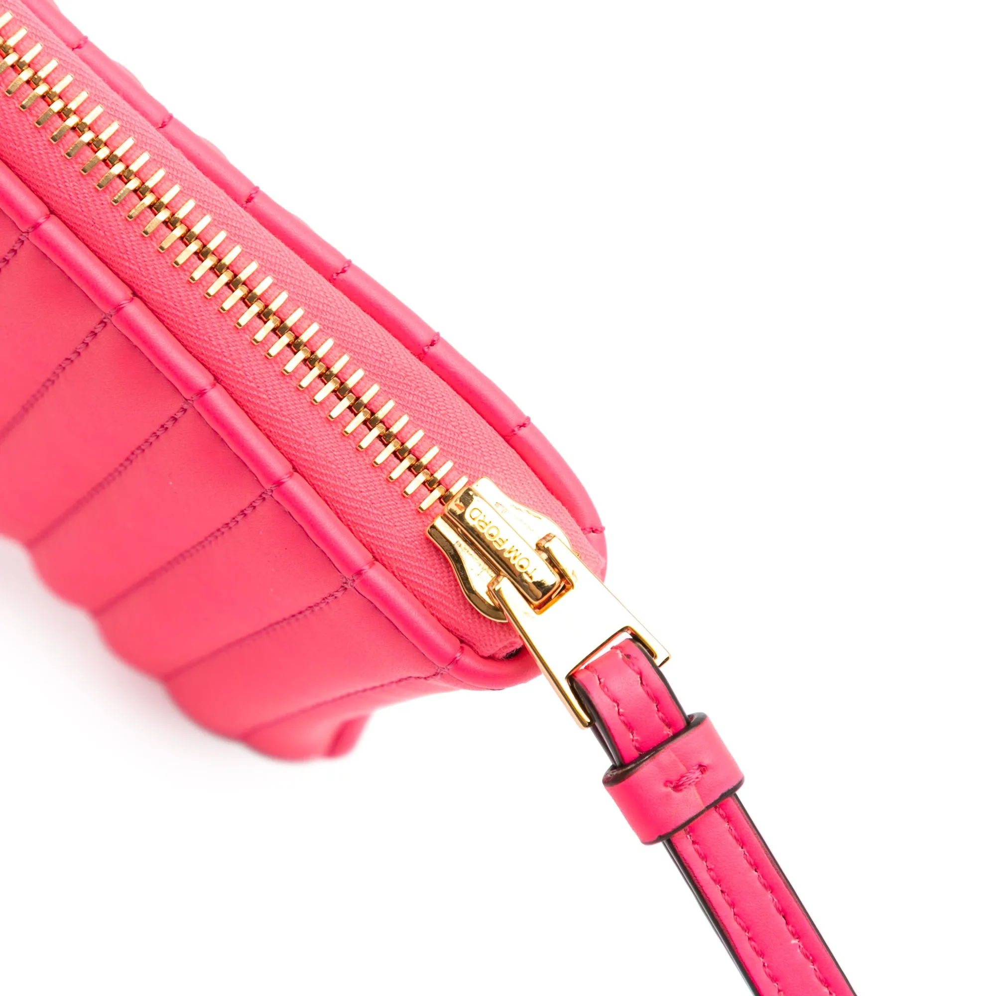 Quilted Calfskin TF Clutch