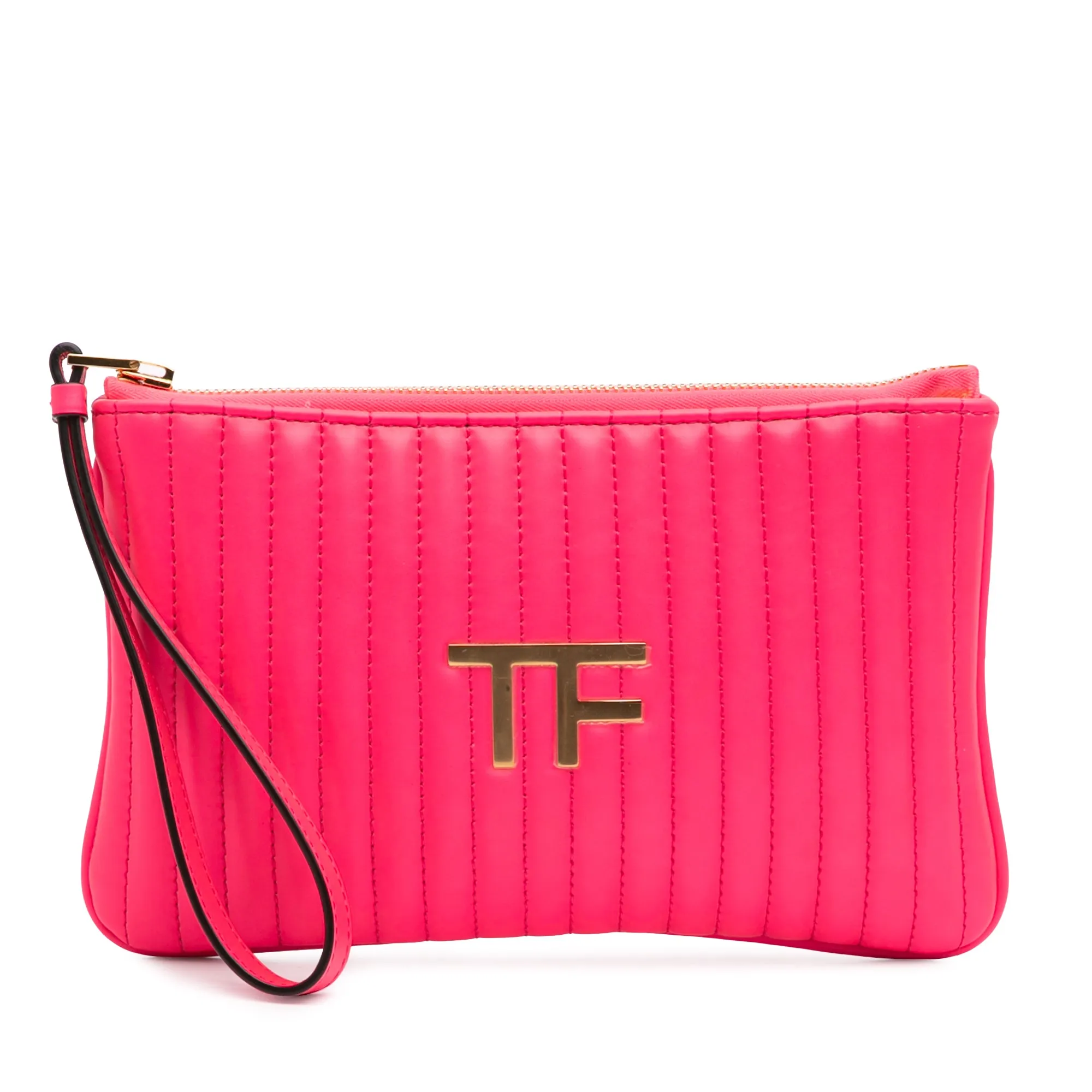 Quilted Calfskin TF Clutch