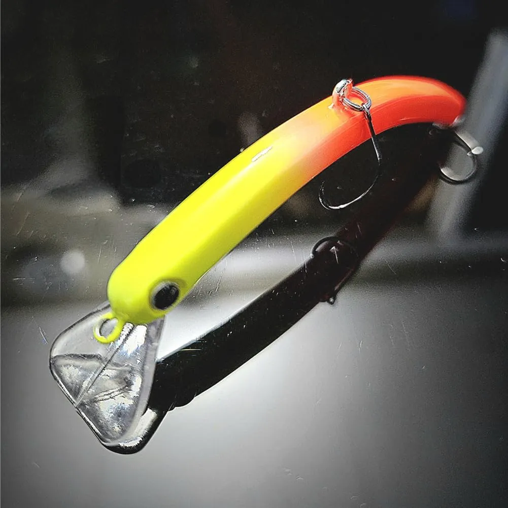 Ray Bow-Runner Trout Lure - 6.5 cm Jerkbait Style Lure for Trophy Trout, 3D Eye, Design for Trout Fishing