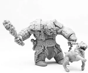 Reaper Bones: Fire Giant Huntsman & Hell Hound