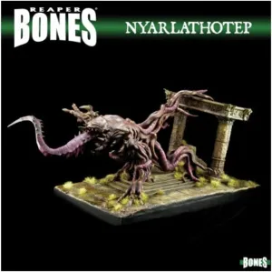 REAPER Nyarlathotep Miniature 25mm Heroic Scale Figure Dark Heaven Bones Miniatures, Unpainted