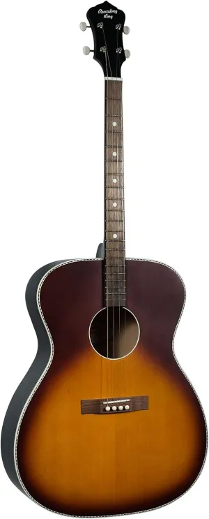 Recording King 4 String Acoustic Guitar, Right, Tobacco Sunburst (ROST-7-TS)