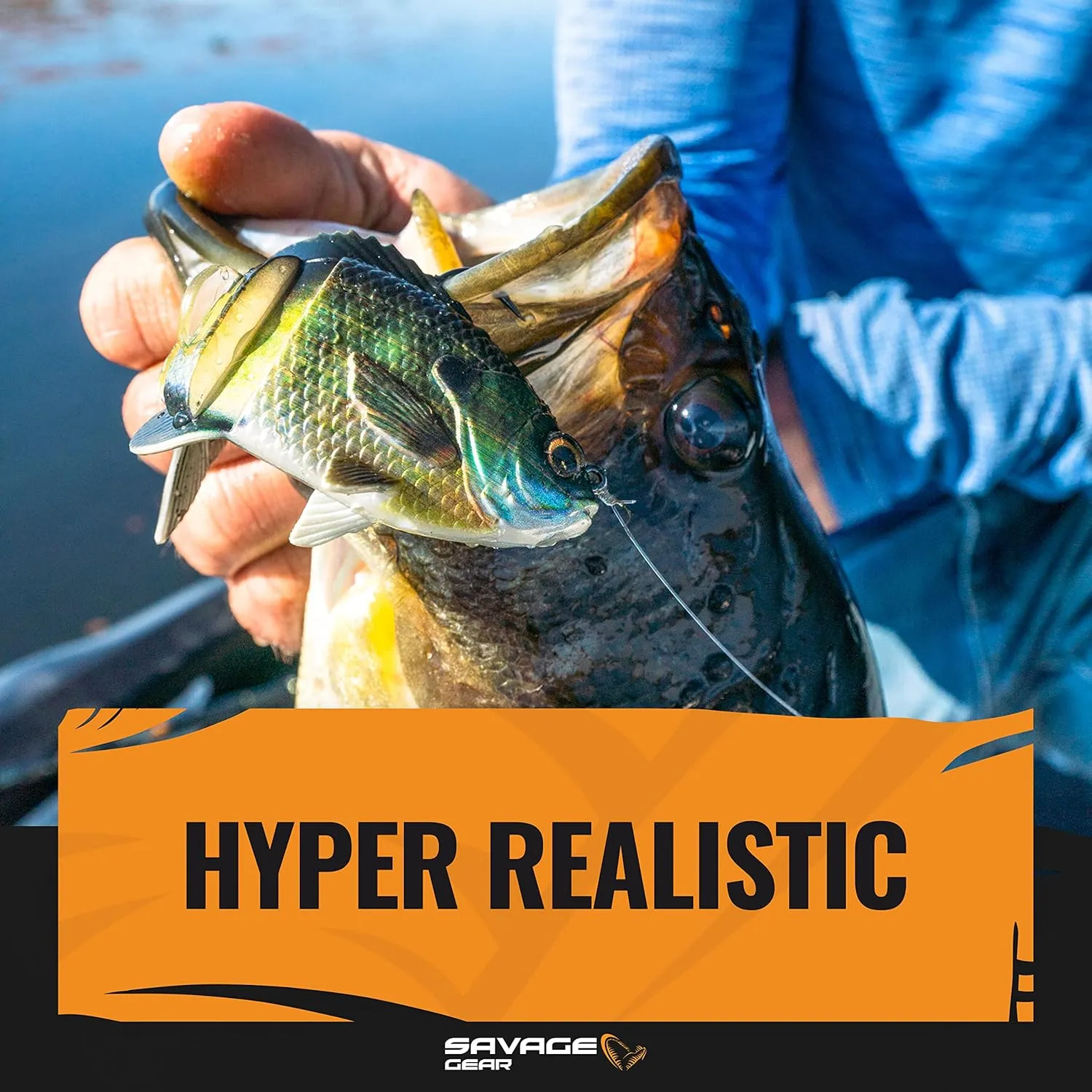 Savage Gear 3D Line Thru Bluegill - Slow Sink Lure