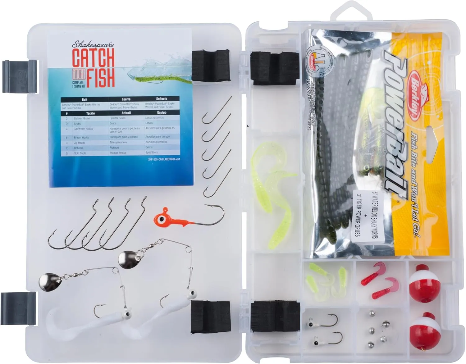 Shakespeare Catch More Fish Fishing Tackle Kit