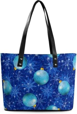 Shoulder Bag Beach PU Leather Shoulder Bag with Large Capacity Women Clutch Bag for Christmas