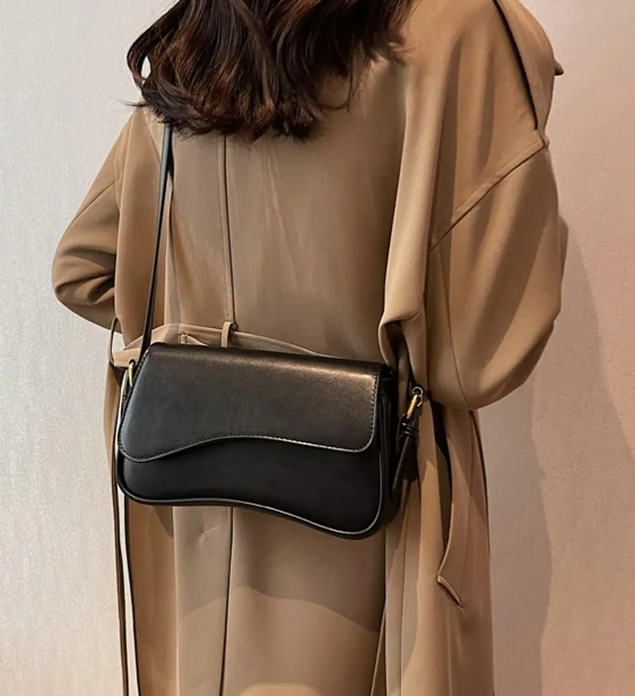 Shoulder Bag for Women Retro Vegan Leather Tote Handbag Underarm Bag Trendy Purse Crossbody Bag With Zipper 2025