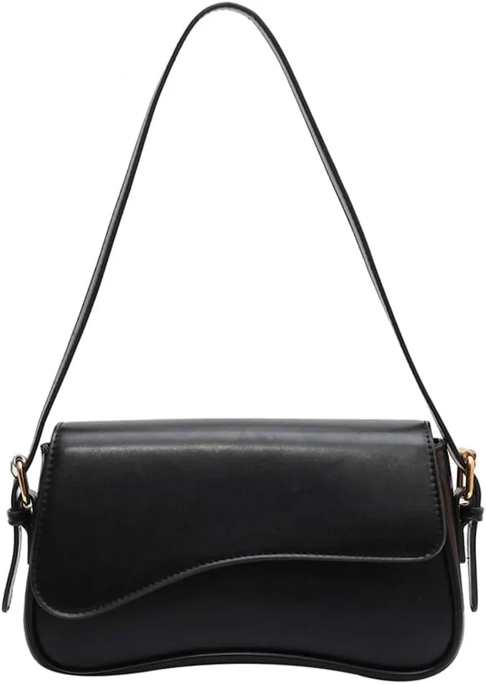 Shoulder Bag for Women Retro Vegan Leather Tote Handbag Underarm Bag Trendy Purse Crossbody Bag With Zipper 2025