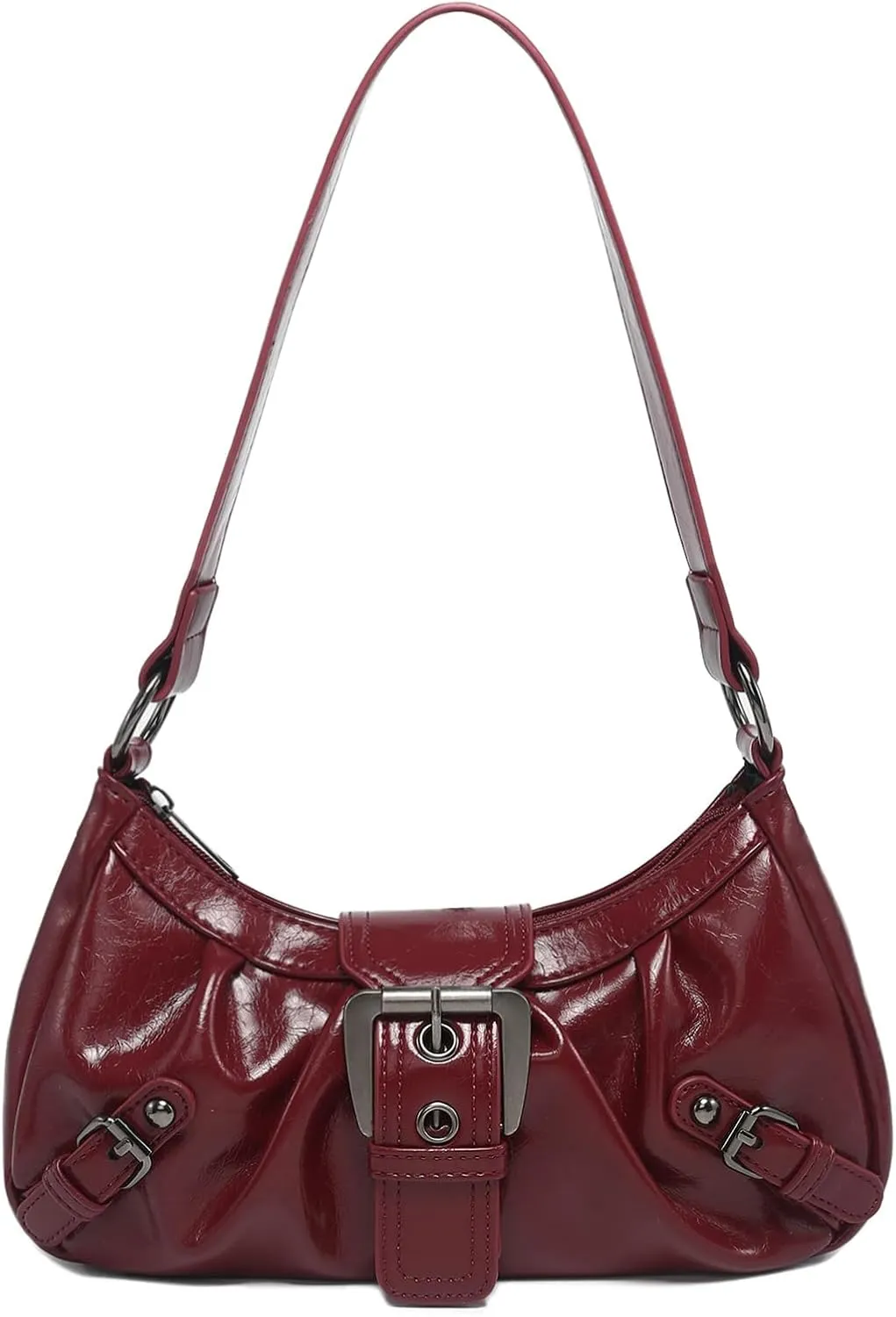 Shoulder Bag for Women Top Handle Handbag Purse Y2K Hobo Clutch Small Punk Purse Trendy