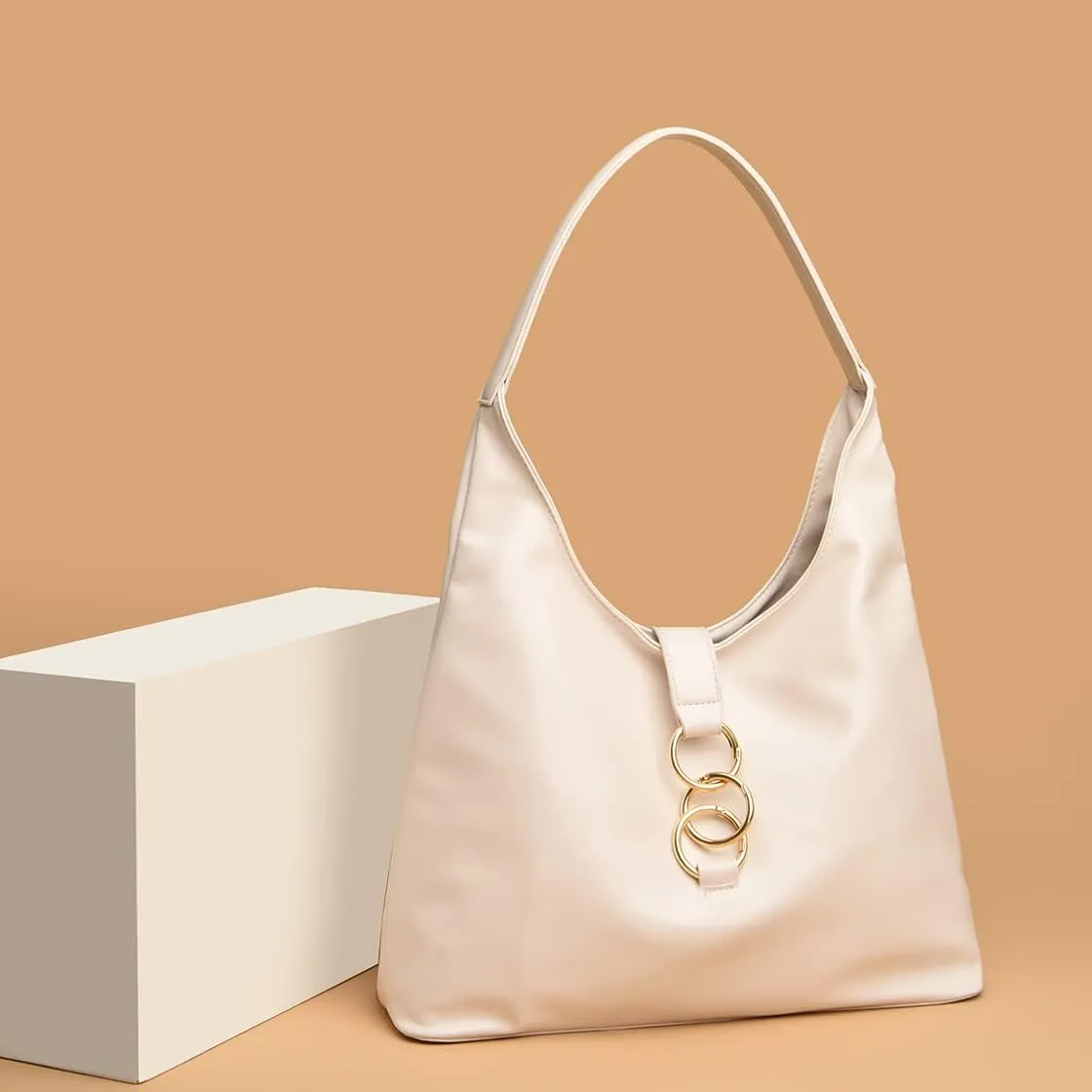 Shoulder Bag Retro Classic Purse Clutch Shoulder Tote HandBag with Zipper Closure for Women