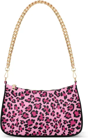 Shoulder Bags for Women Animal Zebra Leopard Cheetah Tiger Print Hobo Tote Handbag Small Clutch Purse with Zipper Closure