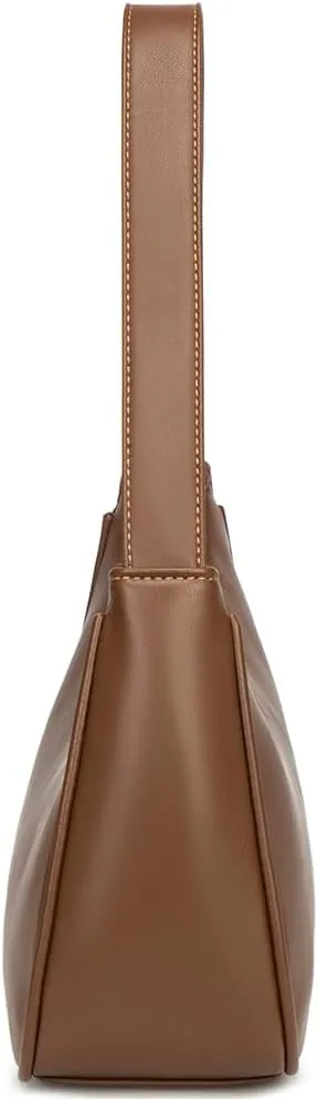 Shoulder Bags for Women, Cute Hobo Tote Handbag Mini Clutch Purse with Zipper Closure