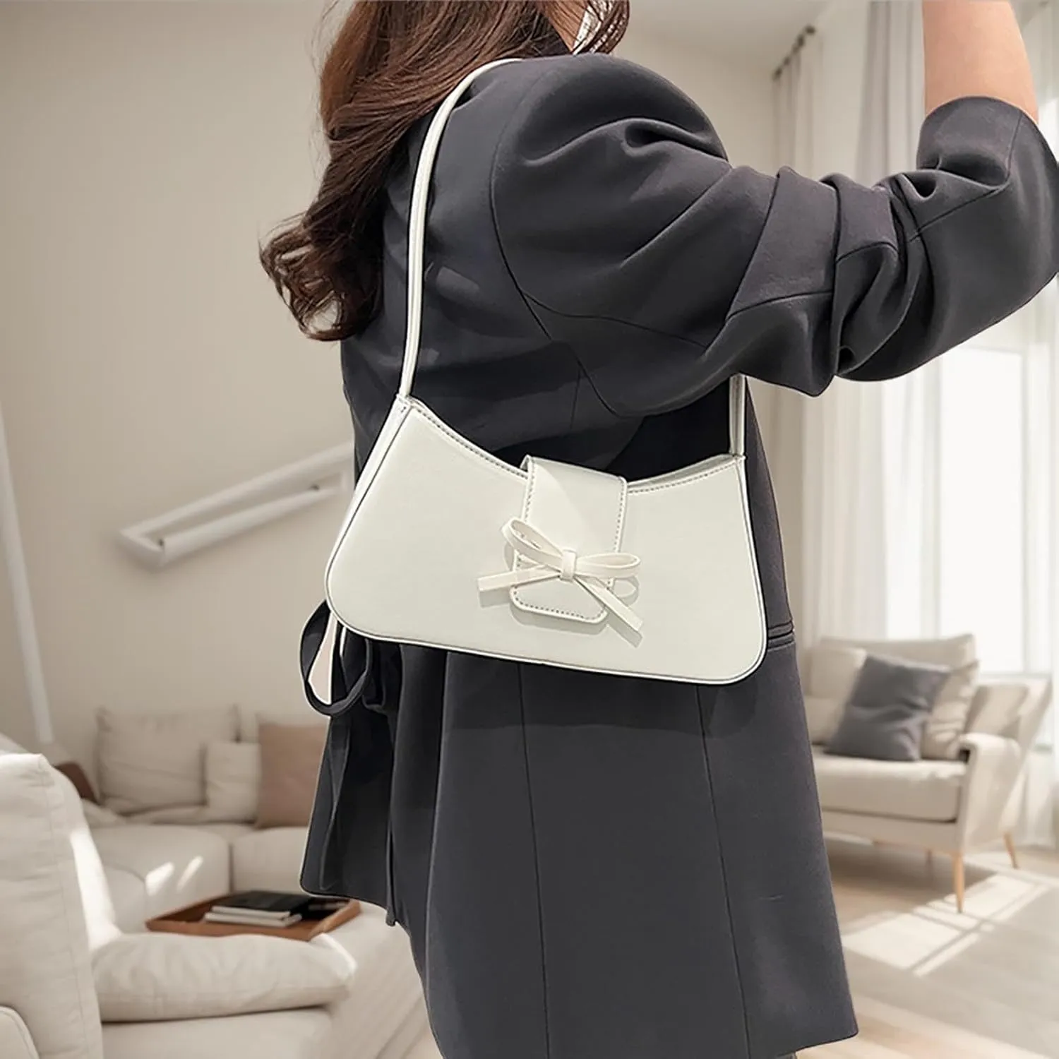 Shoulder Bags for Women Trendy Y2k Hobo Bag Style Small Shoulder Purse Cute Hobo Tote Handbag Clutch Purses