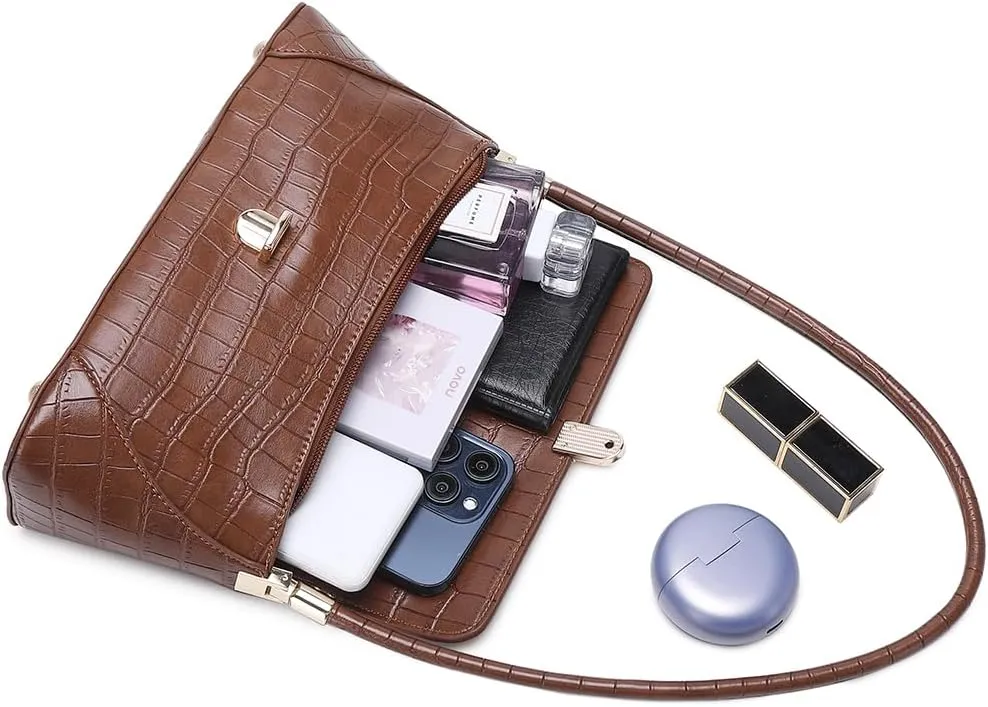 Shoulder Bags for Women Vintage Handbag Retro Classic Small Purse Cute Hobo Tote Handbag Mini Clutch Purse