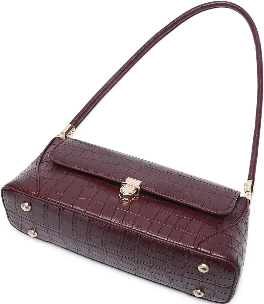 Shoulder Bags for Women Vintage Handbag Retro Classic Small Purse Cute Hobo Tote Handbag Mini Clutch Purse