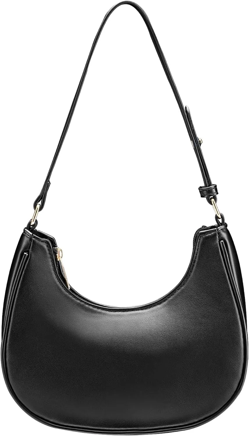 Shoulder Bags for Women,Classic Cute Hobo Tote Handbag Mini Clutch Purse with Zipper Closure