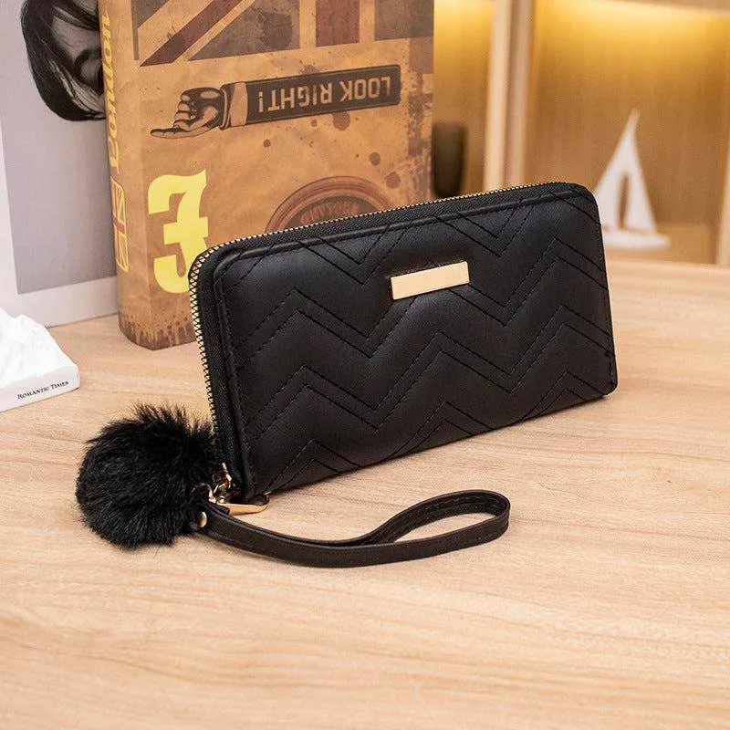Simple PU Leather Clutches Bag