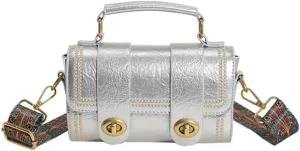 Small Crossbody Bags for Women Vintage Hobo Shoulder Handbag with Guitar Strap Crossbody Mobile Phone Purse