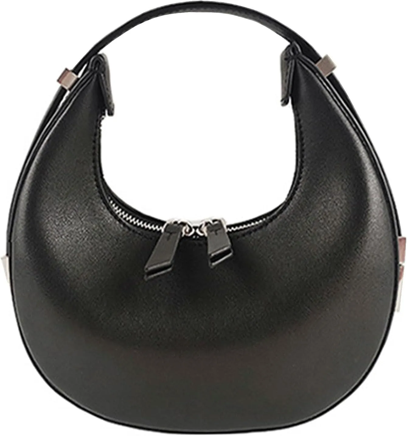 Small Purse for women,Trendy Cute Shoulder Bags Small Clutch Hobo Tote Handbag With Double Zipper Closure