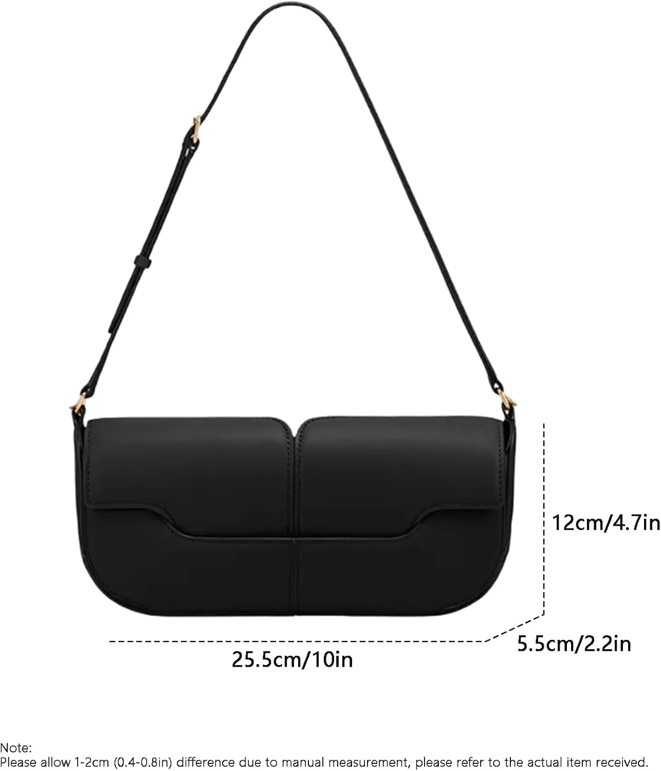 Small Shoulder Bag Ladies,Hundred Underarm Handbag,Classic Vintage Clutch Purse,Fashion Tote Bag for Women.