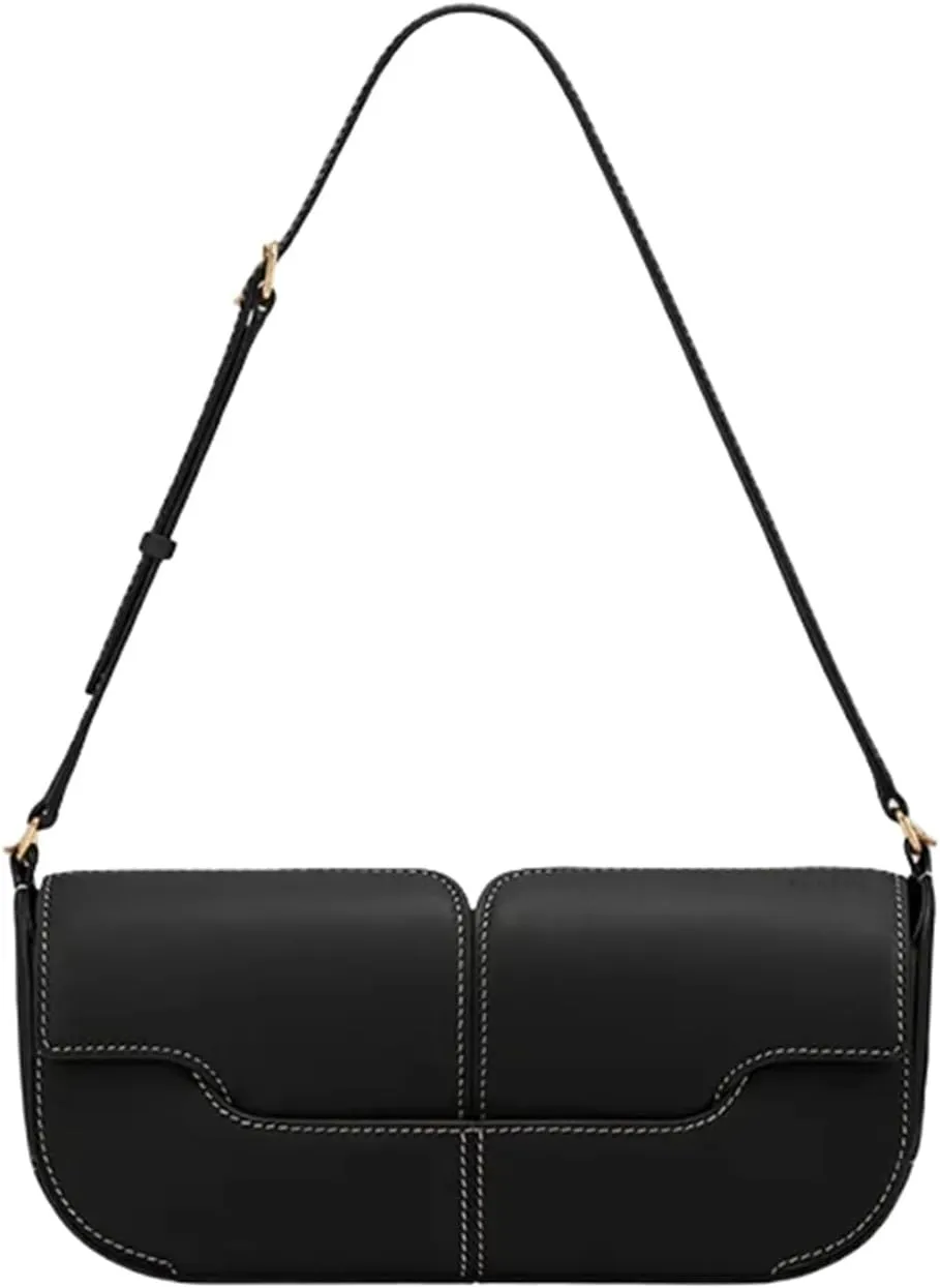 Small Shoulder Bag Ladies,Hundred Underarm Handbag,Classic Vintage Clutch Purse,Fashion Tote Bag for Women.