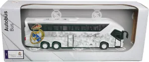 Sockers Real Madrid Official Collectible Miniature Team Bus