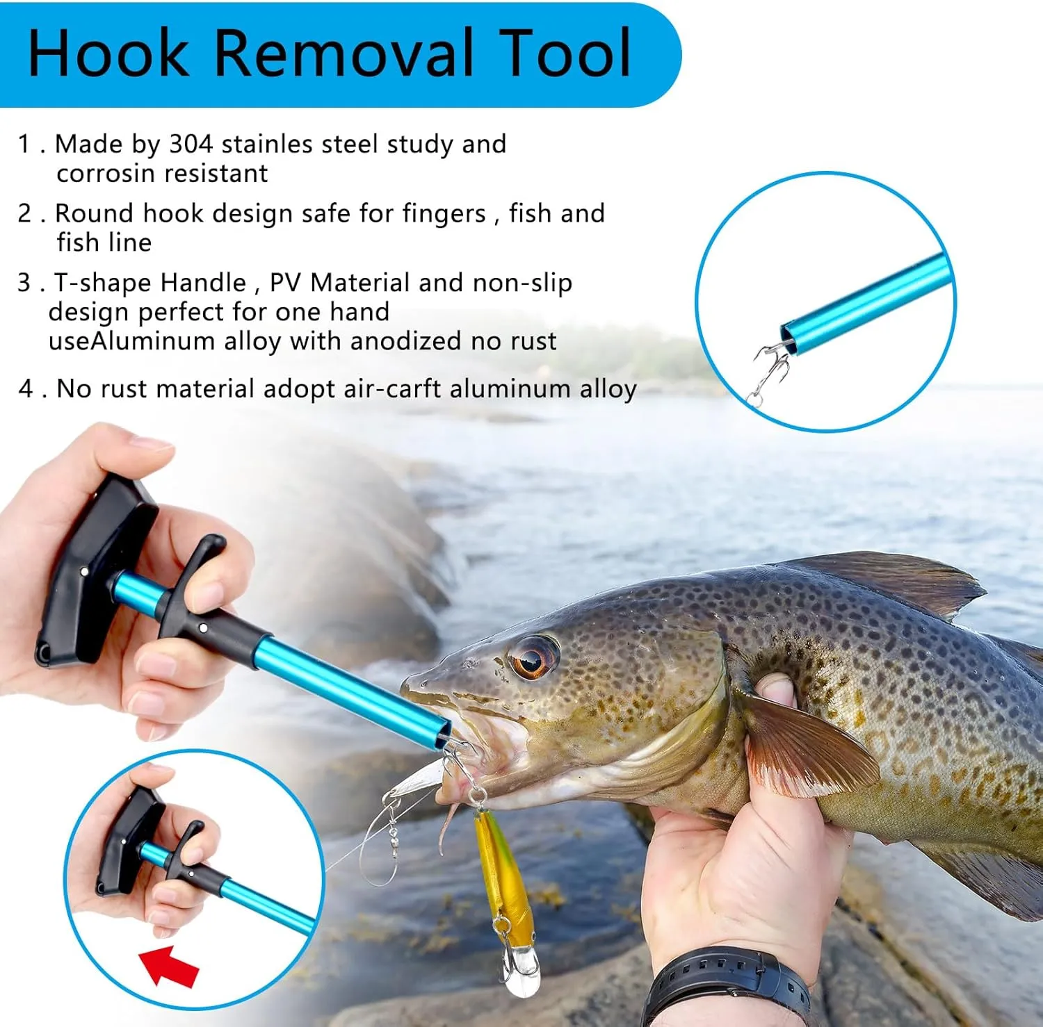 Sosation 134 Pcs Fishing Tool Kit Fishing Gear and Equipment for Men Adults Pliers Kit, Hook Remover Tool, Lip Gripper Set, Lures Baits Tackle Accessories Gifts for Father's Day