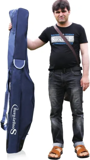 Sougayilang Fishing Rod Case Organizer Pole Storage Bag Fishing Rod and Reel Carrier Organizer for Travel