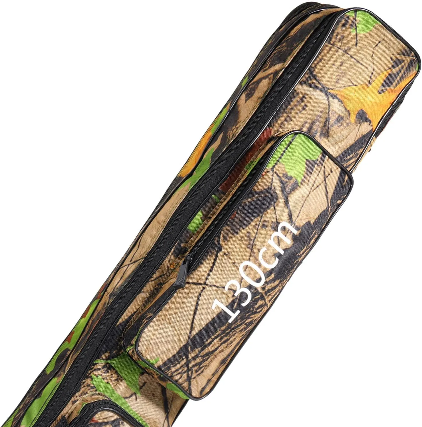 Sougayilang Folding Fishing Rod Case Organizer Pole Storage Bag Rod Reel Tackle Carrier Fishing Rod Bag Fishing Case