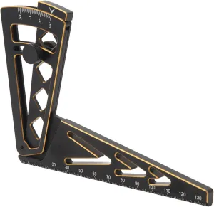 Srliya RC Car Inclined Ruler Multifunctional Ride Height Gauge Camber Gauge Multi Angle Measuring Tool