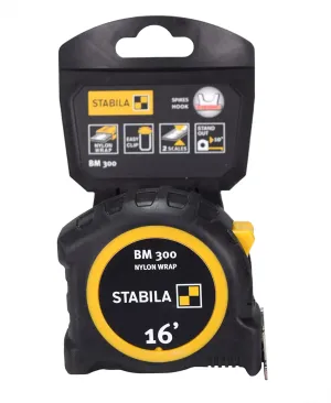 Stabila Pocket Measure Tape Bm 300 16 Ft Imperial Scale