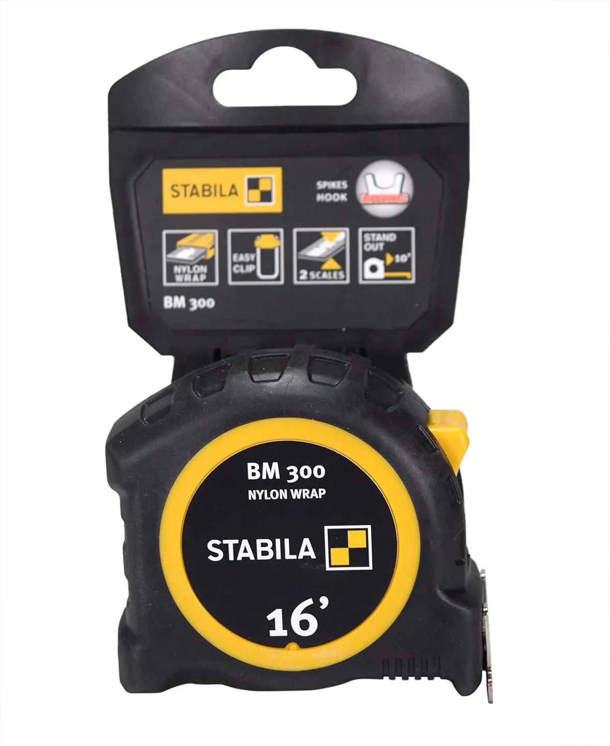 Stabila Pocket Measure Tape Bm 300 16 Ft Imperial Scale