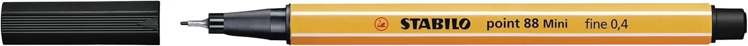 STABILO Fineliner point 88 MINI - Wallet of 18 - Assorted Colors