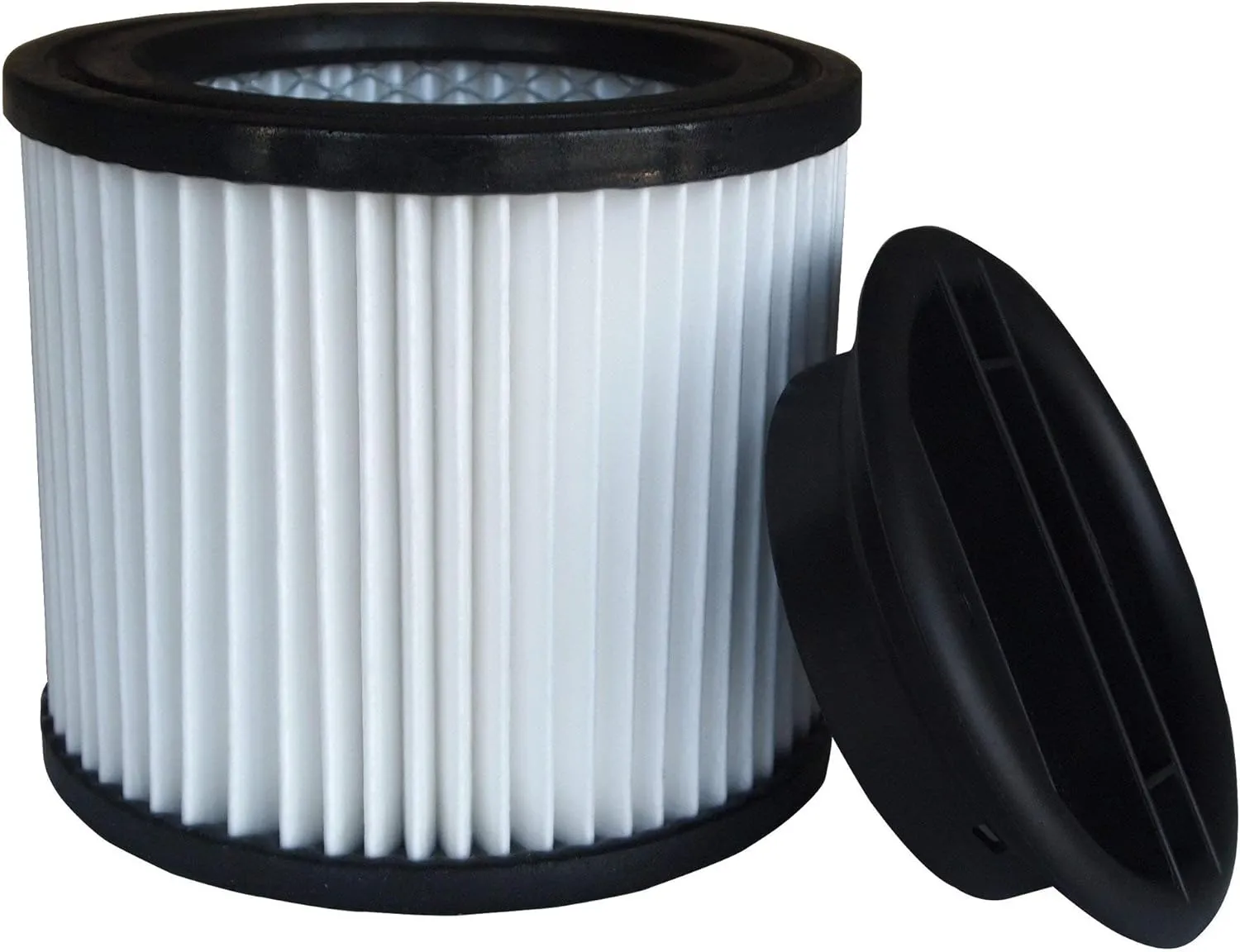 Stanley 08-2566B Cartridge Filter, Fit for Most 5-18 Gallon Wet/Dry Vacuum Cleaners, Compatible with SL18115, SL18115P, SL18116, SL18116P, SL18191P, SL18199P, SL18117, SL18701P-10A, SL18410P-5A