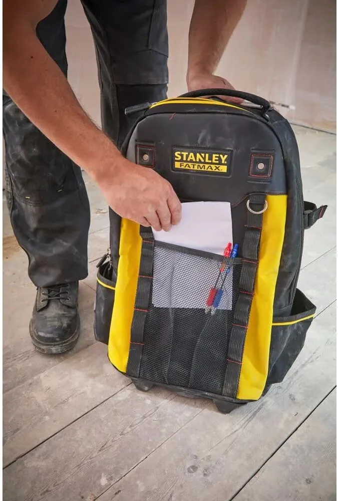 Stanley Tool Backpack with Wheels, Multi
