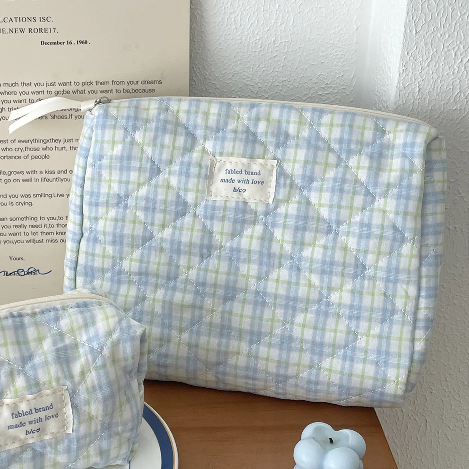 Storage Simple Large Capacity Portable Clutch Cosmetic Bags
