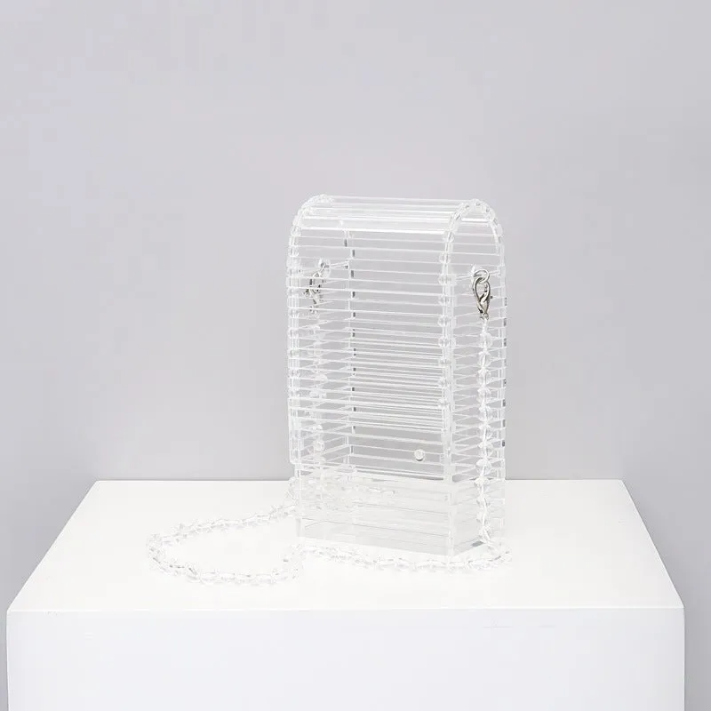 Summer Simple Acrylic Cutout Purse