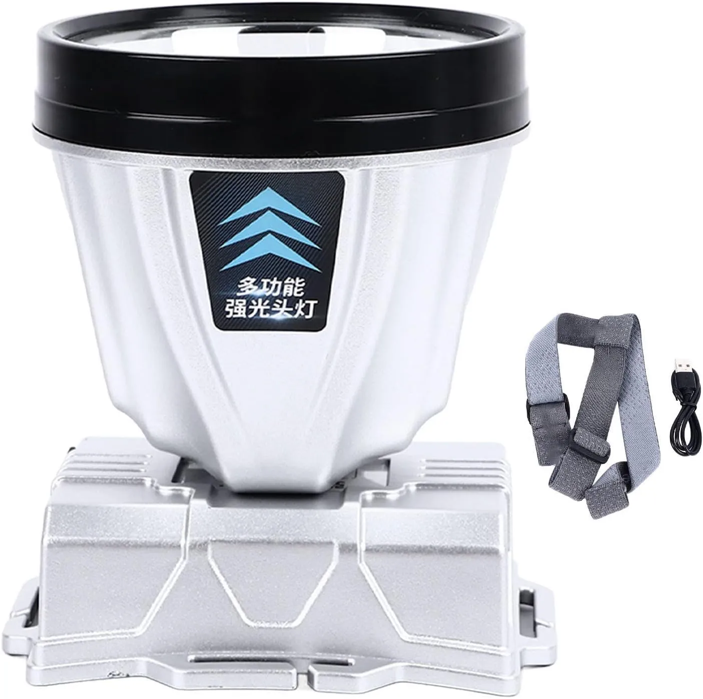 Super Bright 90000LM High Power Headlamp for - Rechargeable LED Lamp