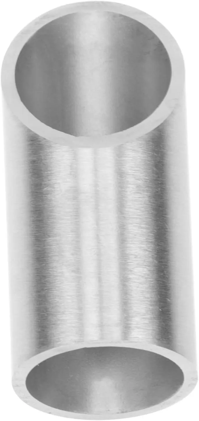 SUPVOX Guitar Slider Tone Bar Durable Guitar Slide Stainless-steel Guitar Slide Bar Guitar Play Supply Professional Guitar Slide Practical Guitar Accessories Silver Stainless Steel