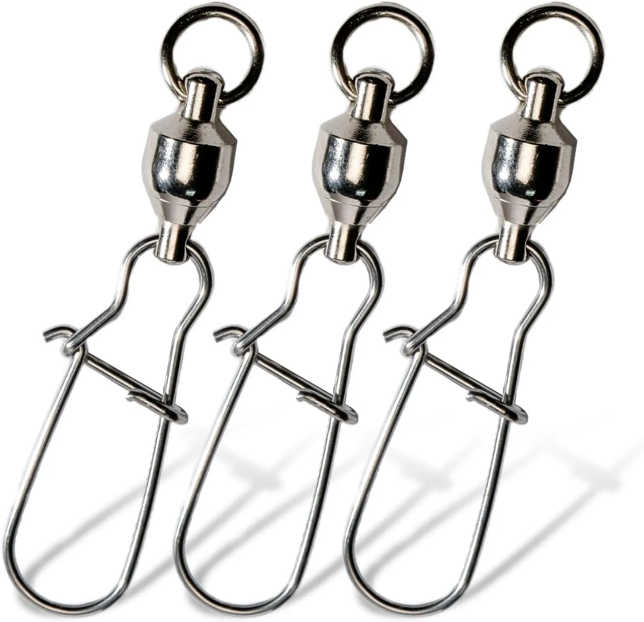 swivels Fishing Tackle,Swivel Fishing Snaps, Fishing swivels - Ultimate Fishing Accessories for Big Fish, Swivels Fishing Tackle, and Lures Connector 20pcs