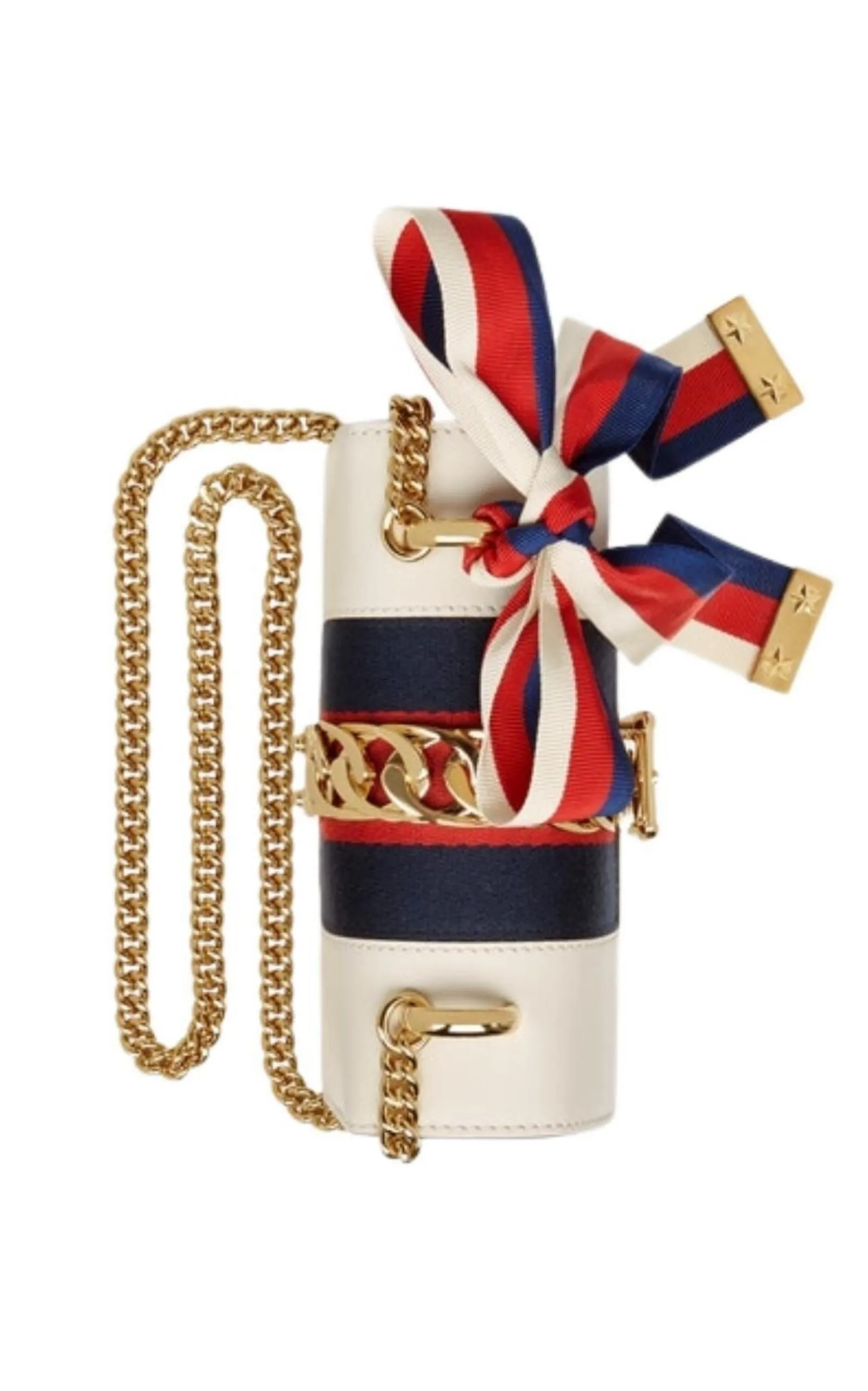 Sylvie Leather Mini Chain Bag