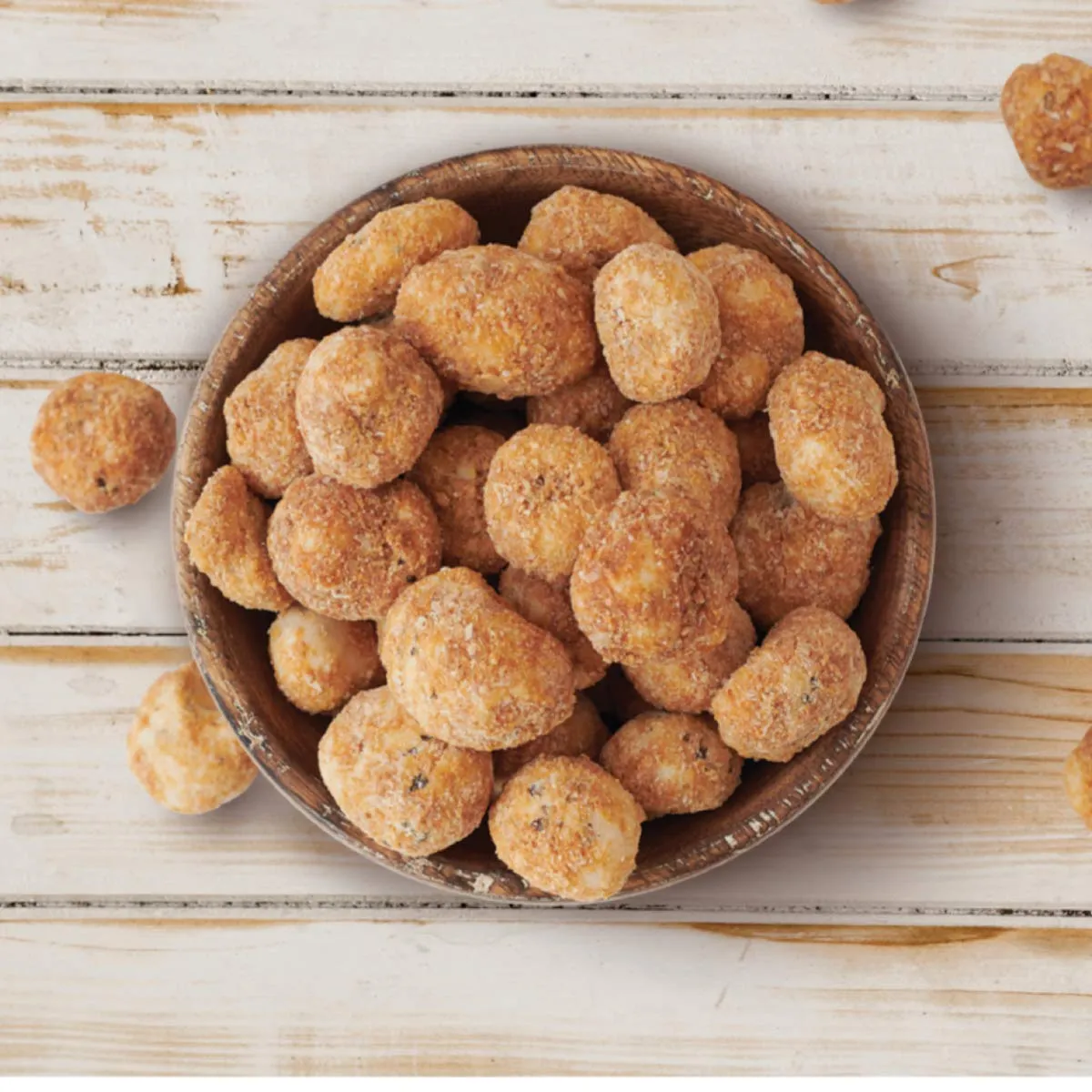 Taali Cookie Crunch Water Lily Pops (6 Resealable Bags) - Sweet Roasted Fox Nuts Makhana Snack | Crunchy Indian Healthy Snacks | Protein-rich, Vegan, Gluten Free, Non GMO | 2 oz Multi-Serve Bags