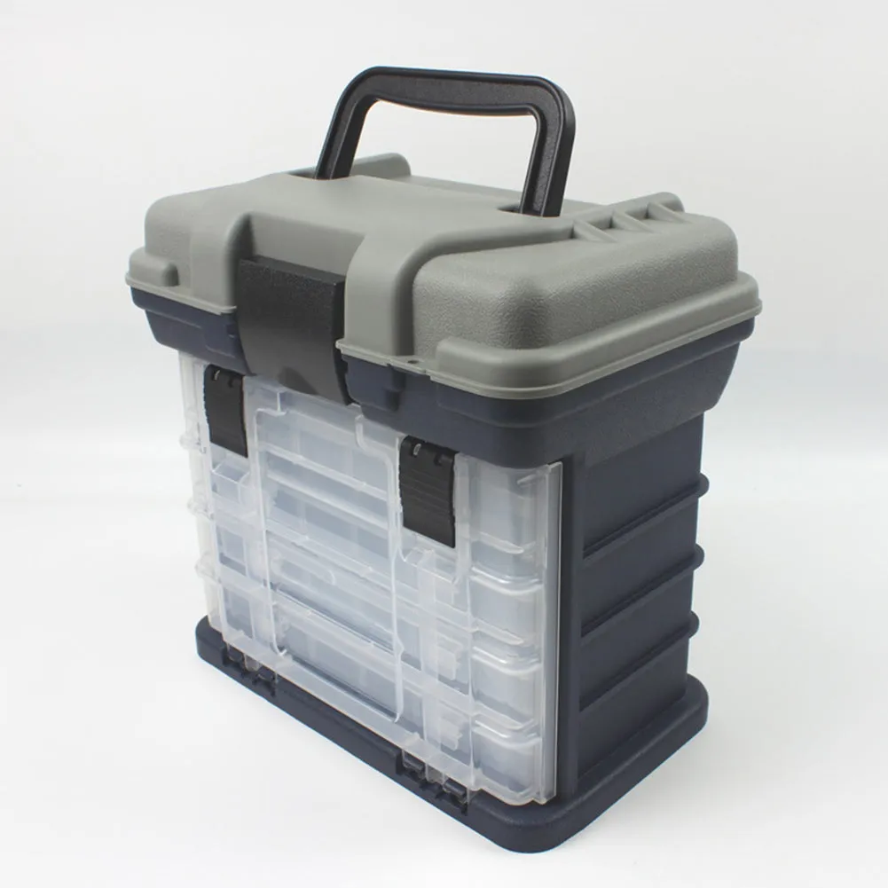 Tackle Fishing Box - 4 Tray Tackle Box - United States