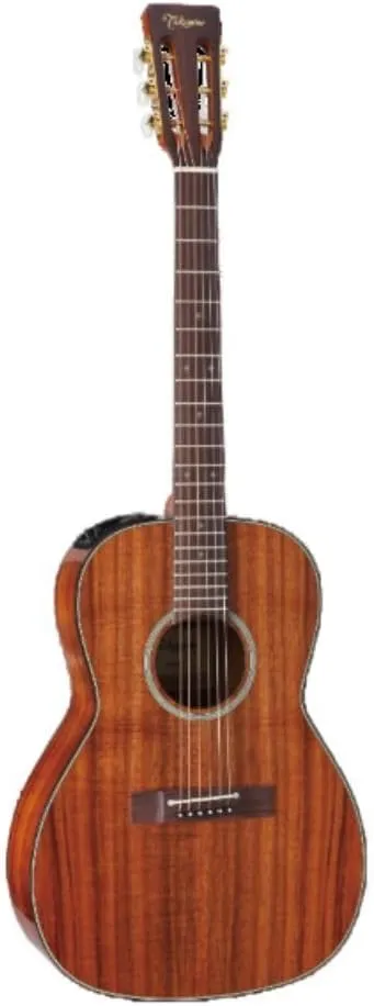 Takamine EF407 Orchestra Hawaiian Koa Acoustic-Electric Natural
