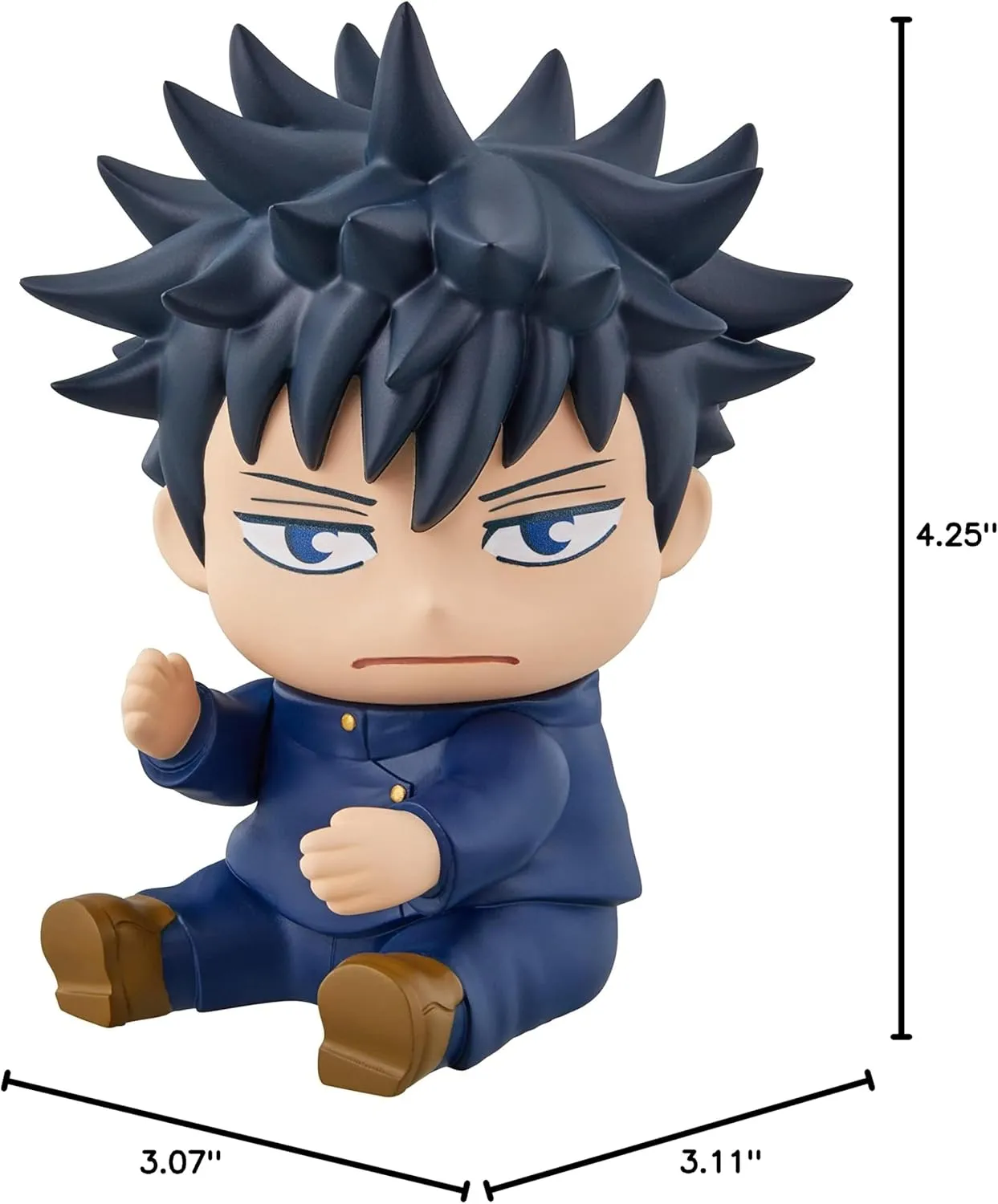 Tamagotchi Nano x Jujutsu Kaisen - Fushiguro ver., Hugmy Vinyl Figure Nano​ Electronic Pet