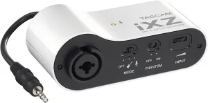Tascam iXZ Mic & Instrument Interface for iPad/iPhone/iPod Touch