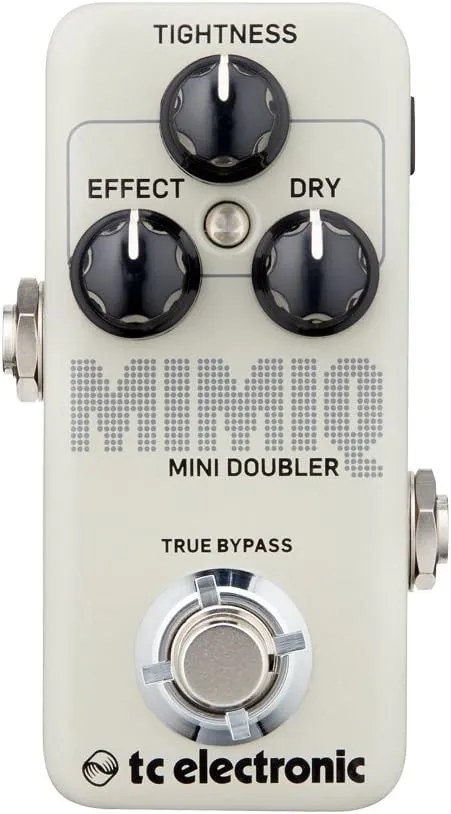 TC Electronic MIMIQ MINI DOUBLER Authentic Doubling Pedal with Responsive Tightness Control for Hyper-Realistic Voice Doubling