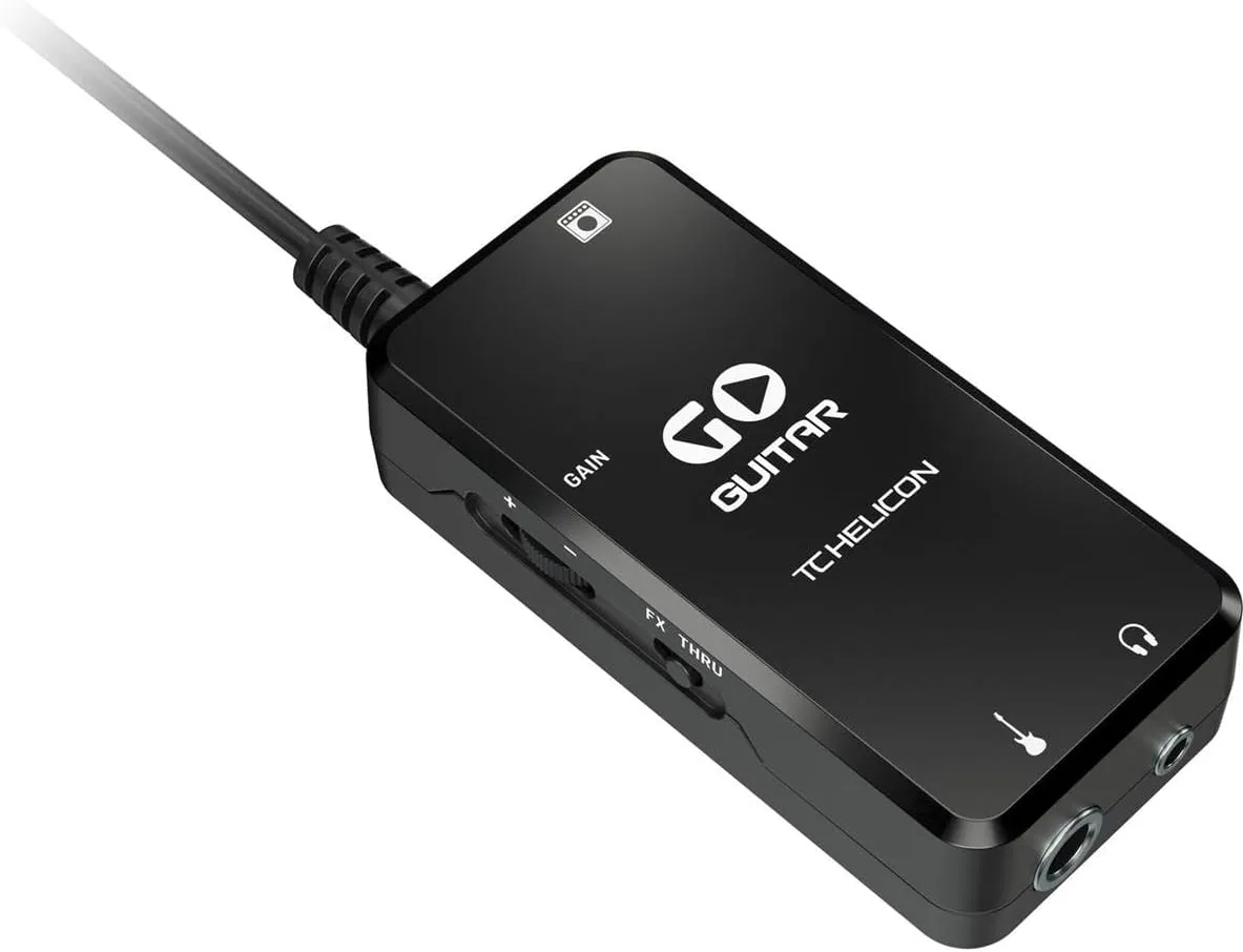 TC Helicon GO GUITAR Portable Guitar Interface for Mobile Devices