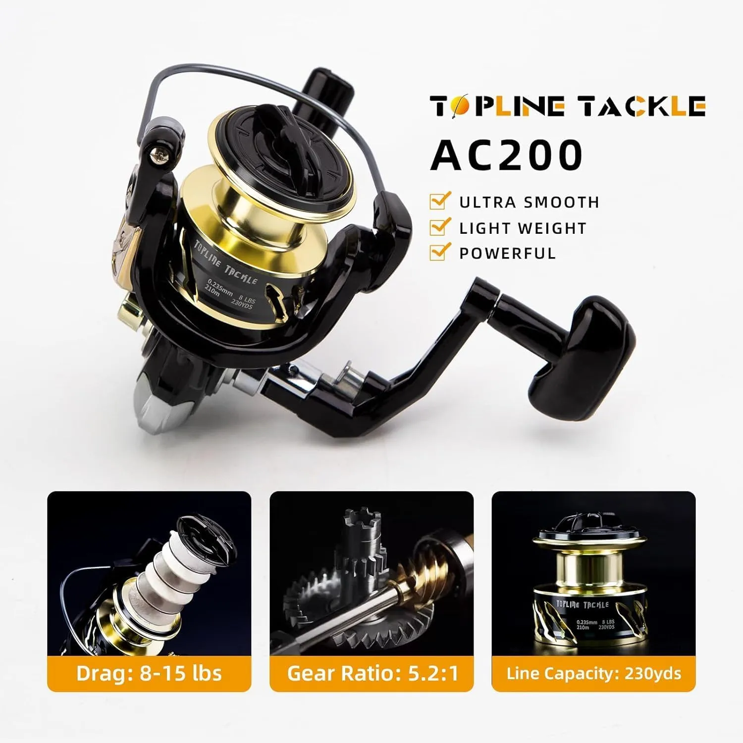Telescopic Fishing Rod and Reel Combo,Telescoping Fishing Pole & Spinning Reel, Travel Fishing Kit with Case