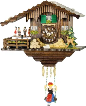 The Hildegard Cuckoo Wall Clock by Hermle